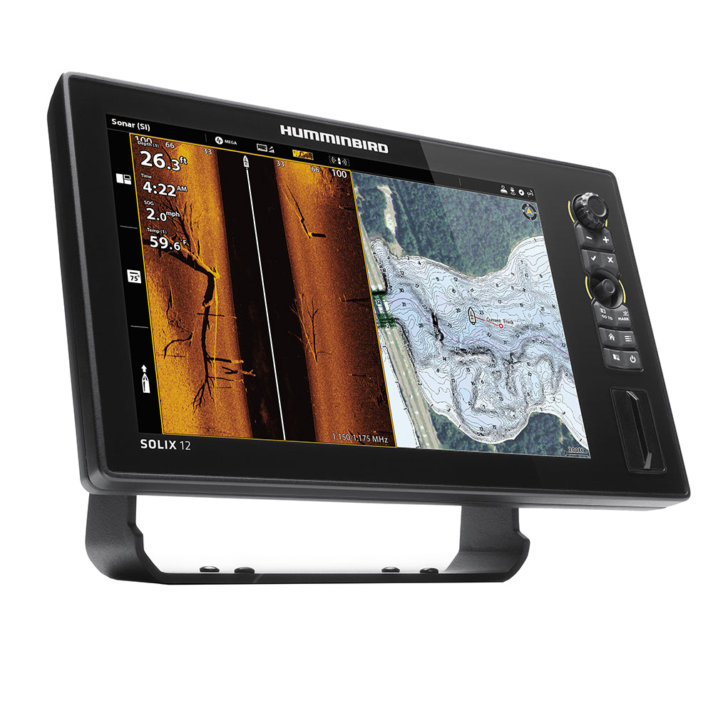 Humminbird - SOLIX 12 CHIRP MEGA SI+ G3 Fish Finder Display