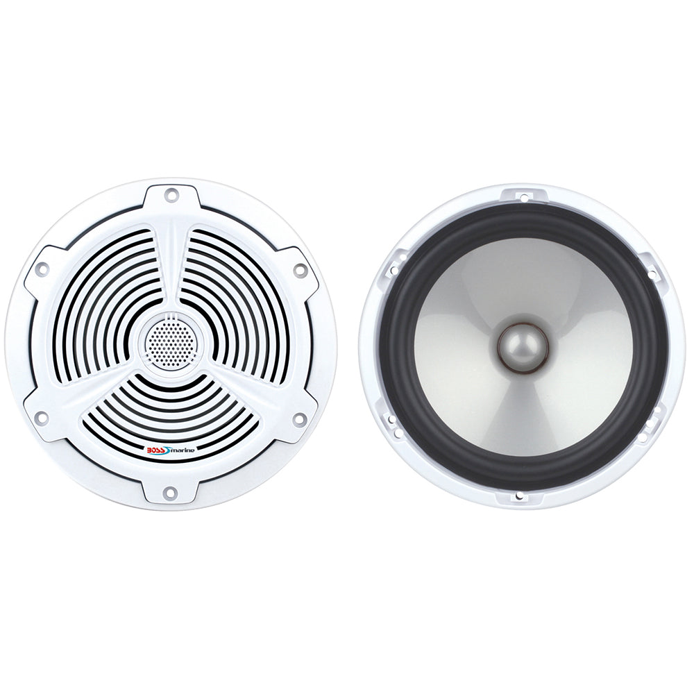 Boss Audio - 6.5" Speakers - White, 350W