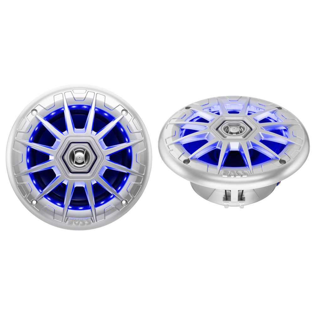 Boss Audio - MRGB Speakers - With RGB Lighting, 200W