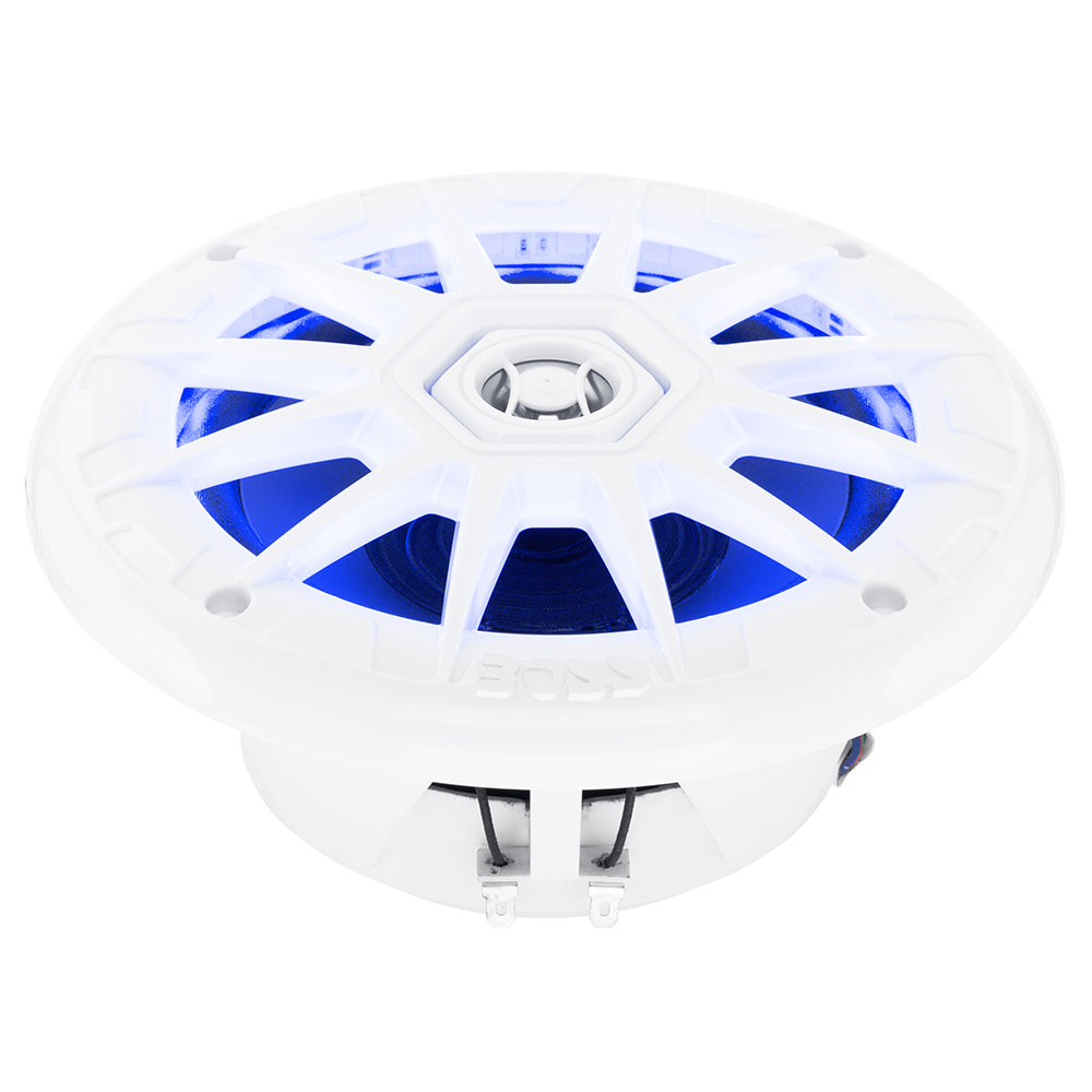 Boss Audio - MRGB Speakers - With RGB Lighting, 200W