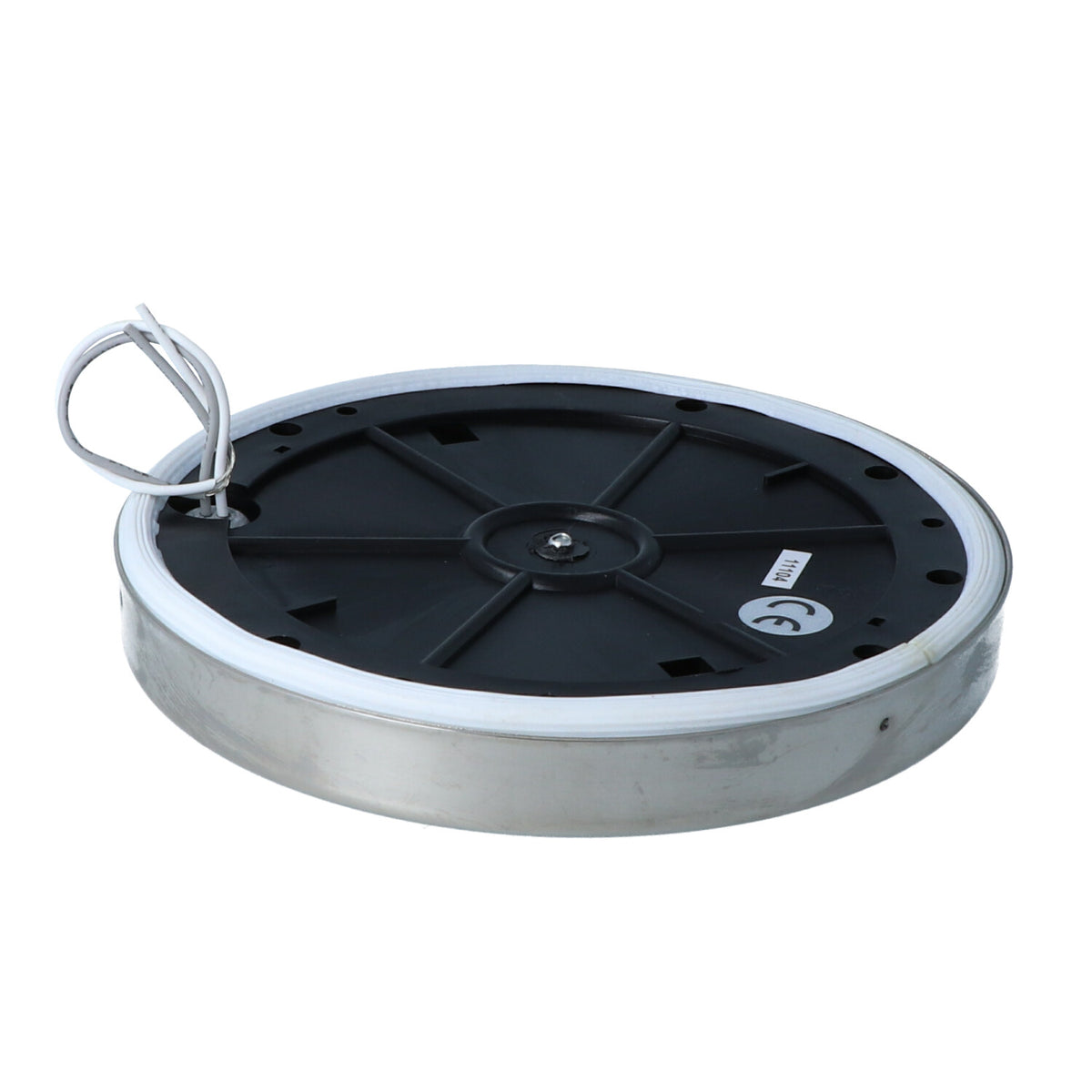 Mega LED - Andros LED Downlight Fixture - Surface Mount, 10-30V DC, Frosted Glass, Stainless Steel 316 Trim