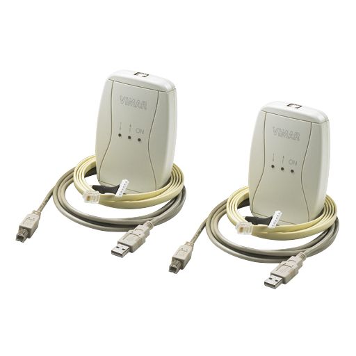 Vimar By-me Programming Hardware Interface, For Well-contact Plus Touch Screens, BUS with RJ11 Jack