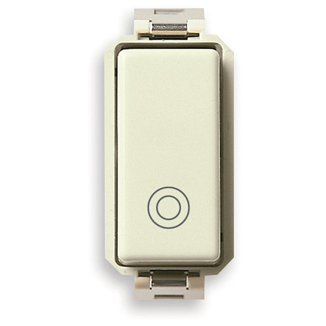 Vimar 8000 1P NO Push Button, 10A 250V, IP40, General Symbol