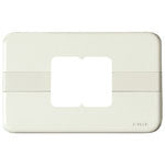 Vimar LINEA Classica 2-Module Self-Bearing Cover Plate, For 3-Module Flush Boxes, Thermoplastic Resin, Ivory, 120 x 76 mm, IP00