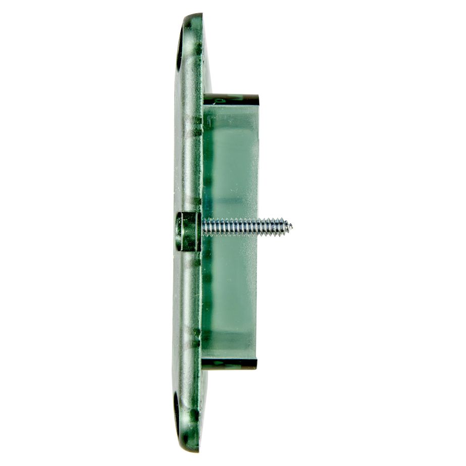 Vimar Plana 4-Module Mounting Frame, With Screws, Flush Mount, Front-Side Module Inserts, Horizontal/Vertical Mounting, Thermoplastic