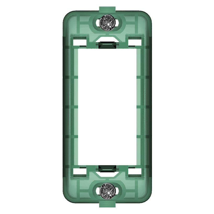 Vimar Plana 1-Module Panel-Mount Frame, With Screws, Thermoplastic