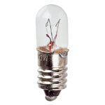Vimar E10 Incandescent Lamp, 24V, 2W, 10x28mm, White Light