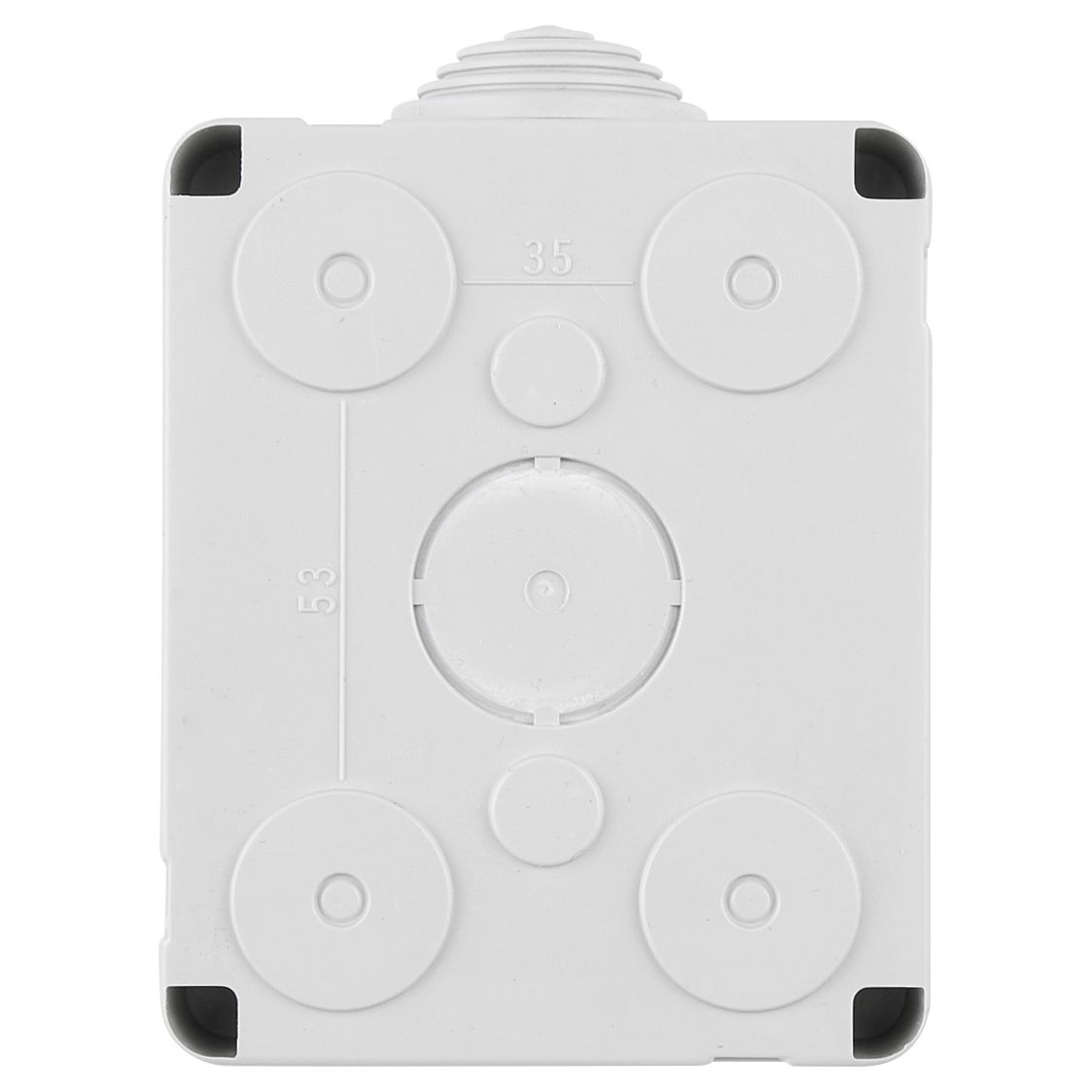 Vimar Isoset IP55 1M Surface Enclosure, For Eikon, Arké & Plana