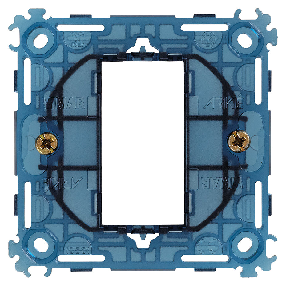 Vimar ARKÉ 1-Module Mounting Frame, With Claws, For 60 mm Round Boxes