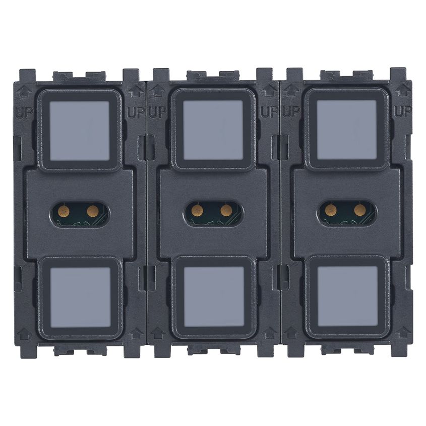 Vimar Eikon Tactil 8IN/7OUT Electronic Control, 9-32VDC, 6 Buttons, RGB LED