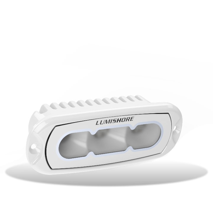 Lumishore - Flood Light 4" - White, 10-31V, 5500K