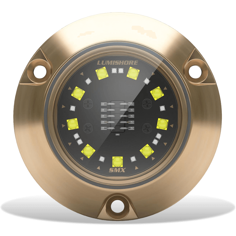 Lumishore - SUPRA SMX24 Underwater Light - Dual Color, Bronze, 90° Beam Angle