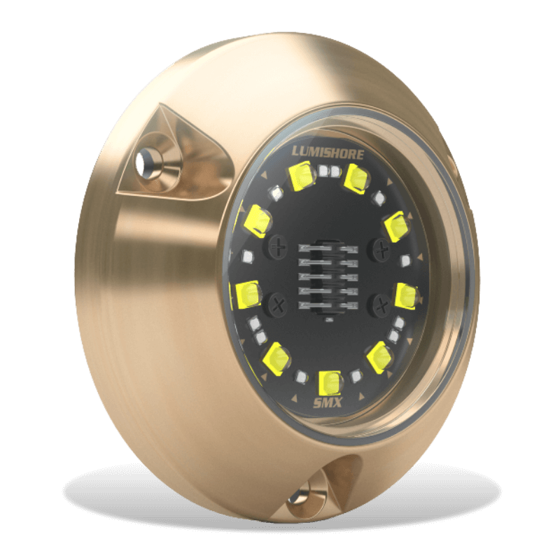 Lumishore - SUPRA SMX24 Underwater Light - Dual Color, Bronze, 90° Beam Angle