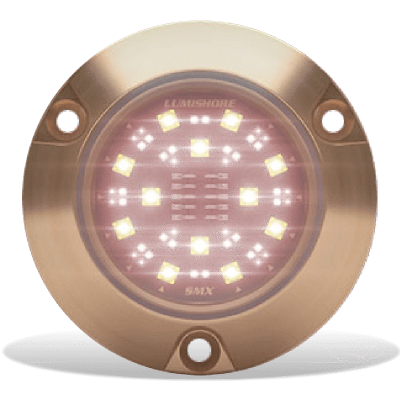 Lumishore - SMX94 EOS Full Color RGBW Underwater Light - 10/31V, 6000 Fixture Lumens 90° Beam