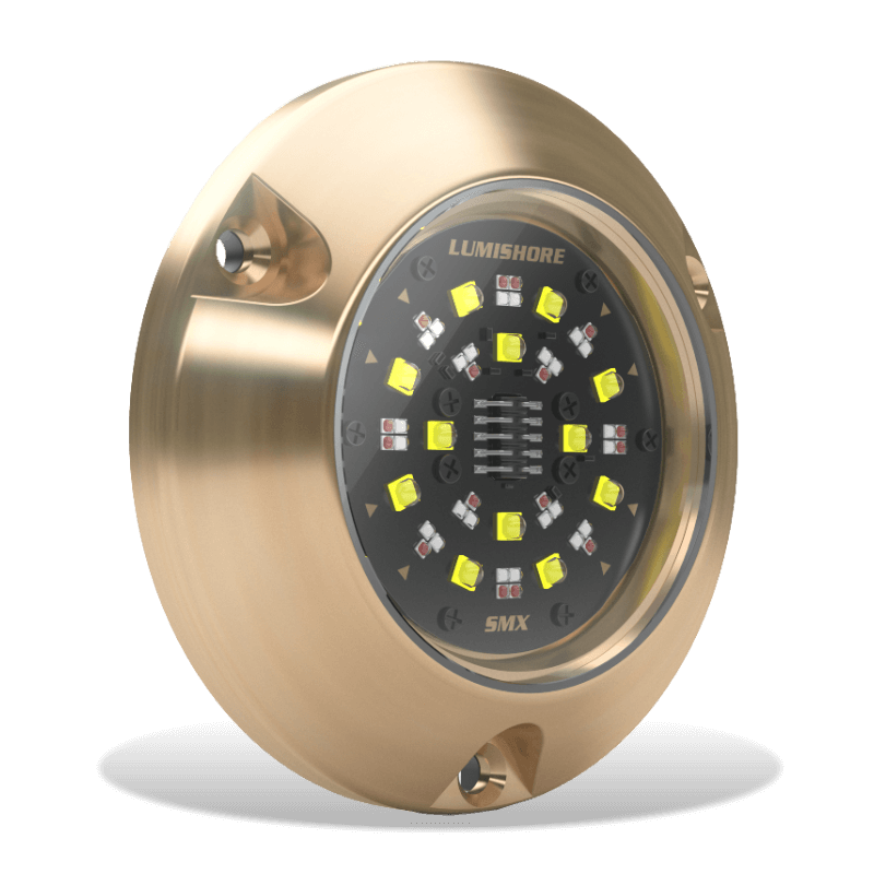 Lumishore - SMX154 EOS Underwater Light Kit - 2 Light Set, RGBW Color-Change, 10/31V, 7,000 Fixture Lumens