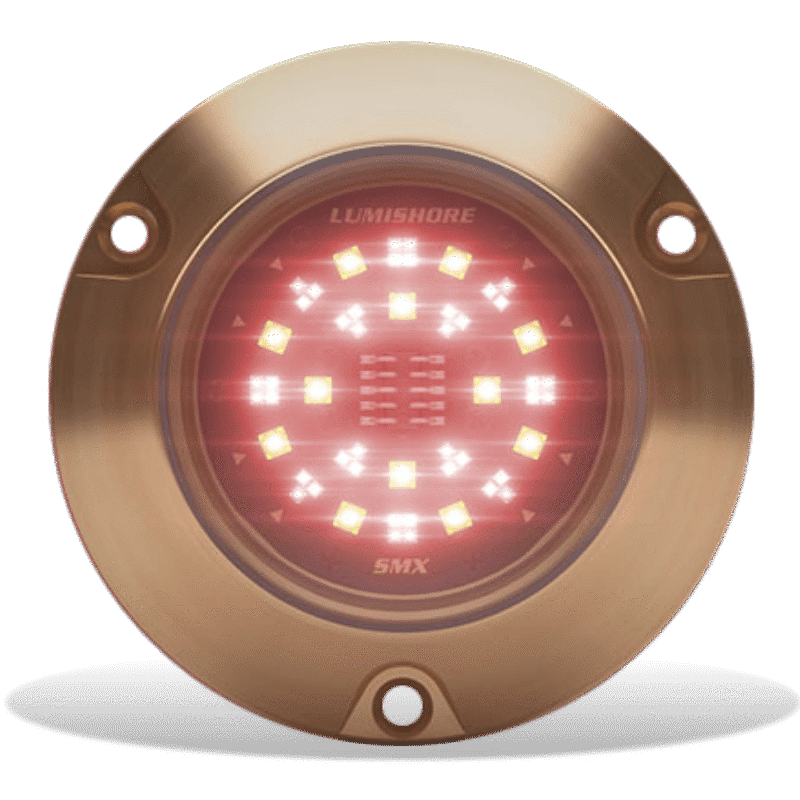 Lumishore - SMX154 EOS Underwater Light Kit - 2 Light Set, RGBW Color-Change, 10/31V, 7,000 Fixture Lumens