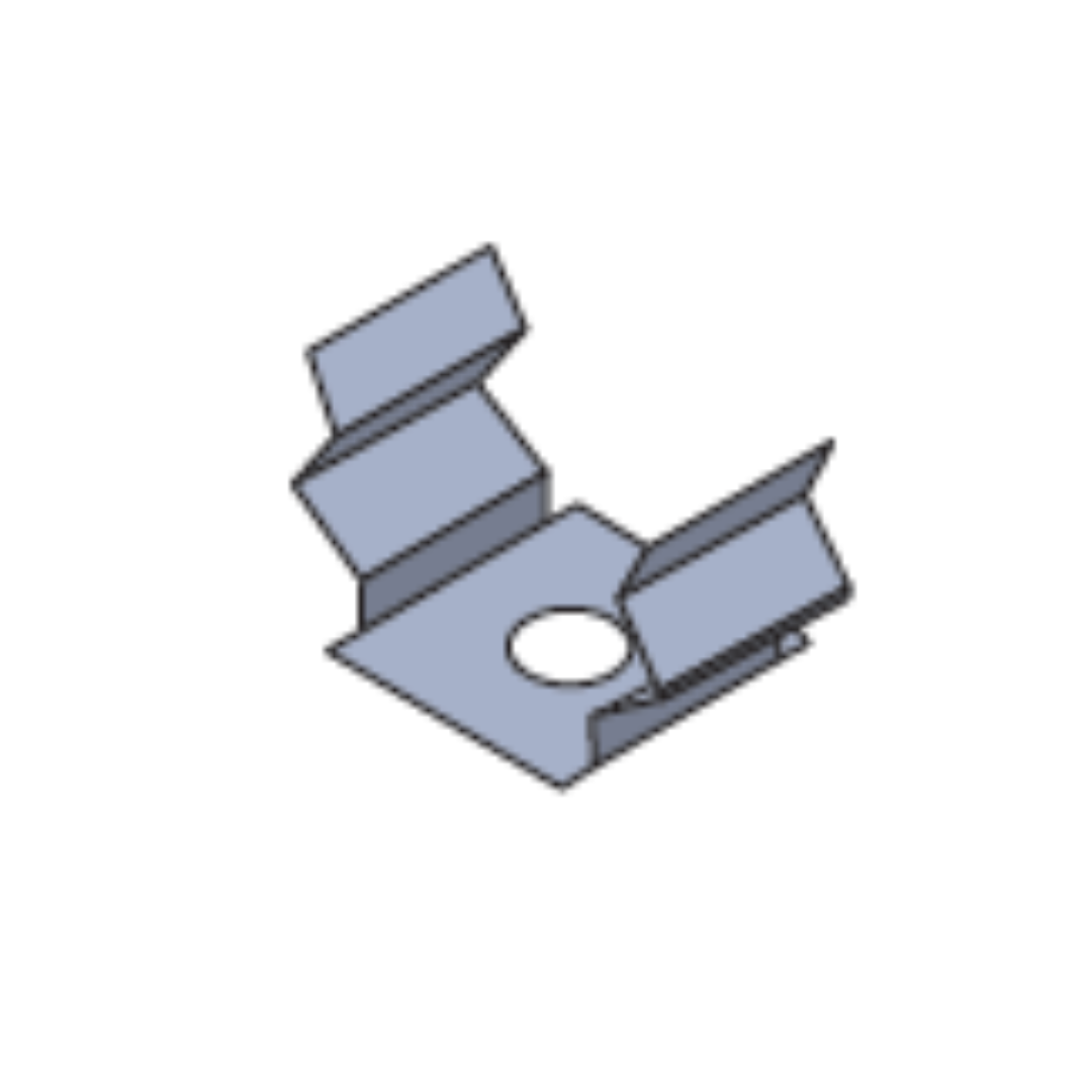BCM - Spring Mounting Clip - For 5406 Wave Neonflex Small