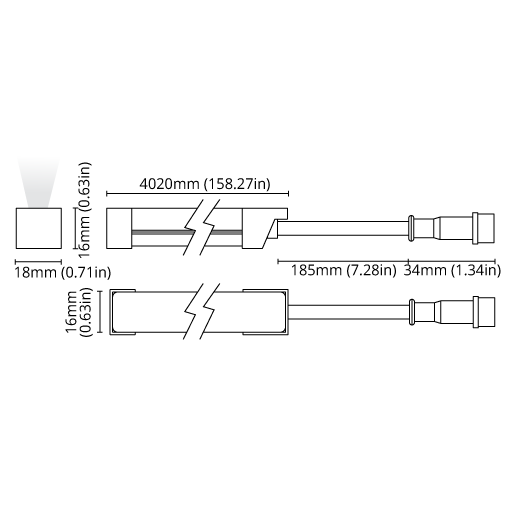 BCM - 5401 Top Wave Neonflex - 24VDC