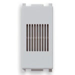 Vimar Plana Bell, 120V AC, 50-60 Hz, 70 dB, IP40, Flush-Mounted