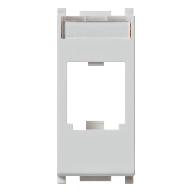Vimar Plana MINI-COM Panduit Adaptor, Label Space, 22.3 x 49 x 20.5 mm