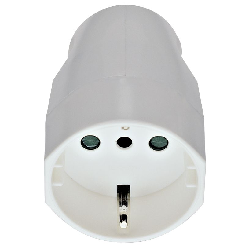 Vimar Supernova SICURY Italian Standard P30 Axial Socket Outlet, 2P+E, 16A, 250V, IP20