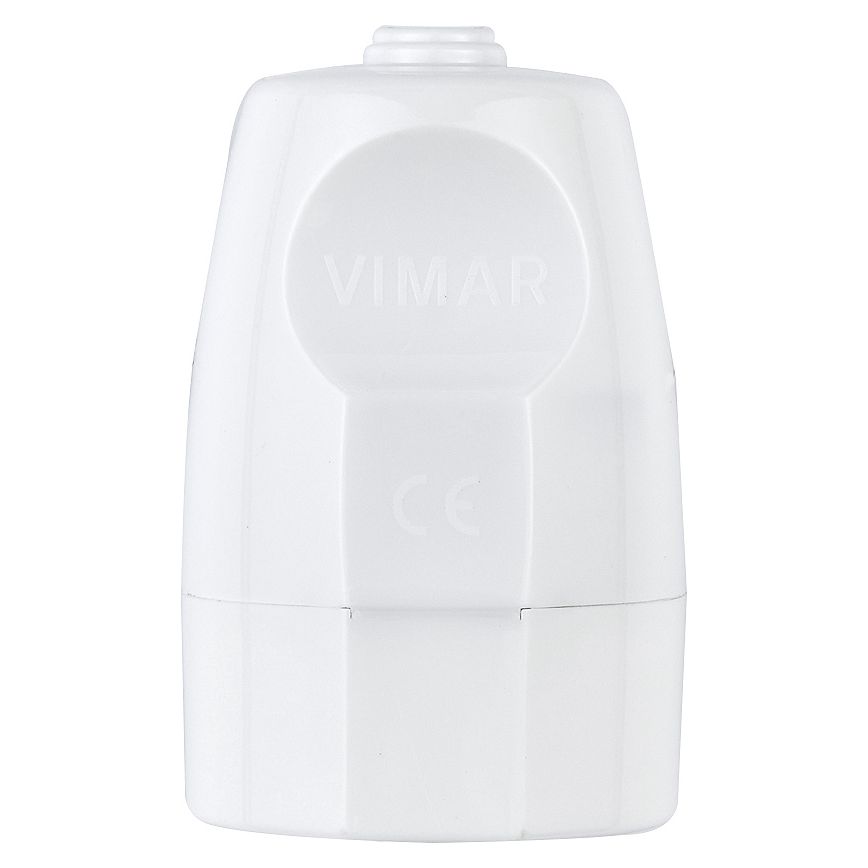 Vimar Supernova SICURY Italian Standard P30 Axial Socket Outlet, 2P+E, 16A, 250V, IP20