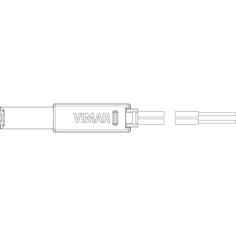 Vimar LED Signalling Unit, For Axial Switches, 110-250V, 50/60 Hz, 0.3W