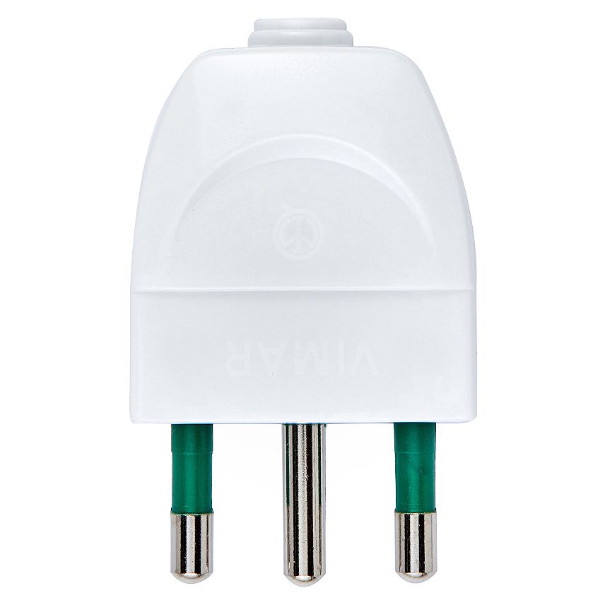 Vimar Supernova S17 2P+E Axial Plug, 16A, 250V, IP20