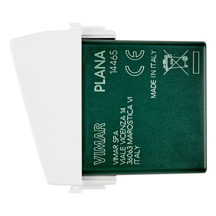 Vimar Plana Vertical Pocket Badge Switch, 16A 250V, 3 Modules
