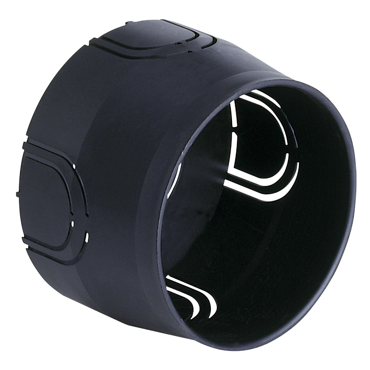 Vimar Flush Mounting Box, 60 mm, For Masonry Walls, Halogen-Free Plastic, 50 mm Inner Depth, 20/25 mm Conduit, 5 Inlets