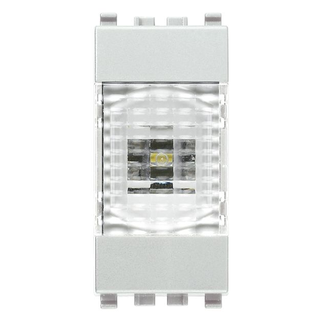 Vimar EIKON 1M LED Emergency Lamp, 230V, IP40, Built-In, 2-Hour Runtime