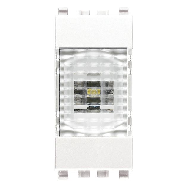 Vimar EIKON 1M LED Emergency Lamp, 230V, IP40, Built-In, 2-Hour Runtime