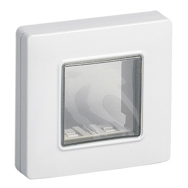Vimar Isoset IP55 2-Module Cover Plate, For Eikon and Plana, With Claws