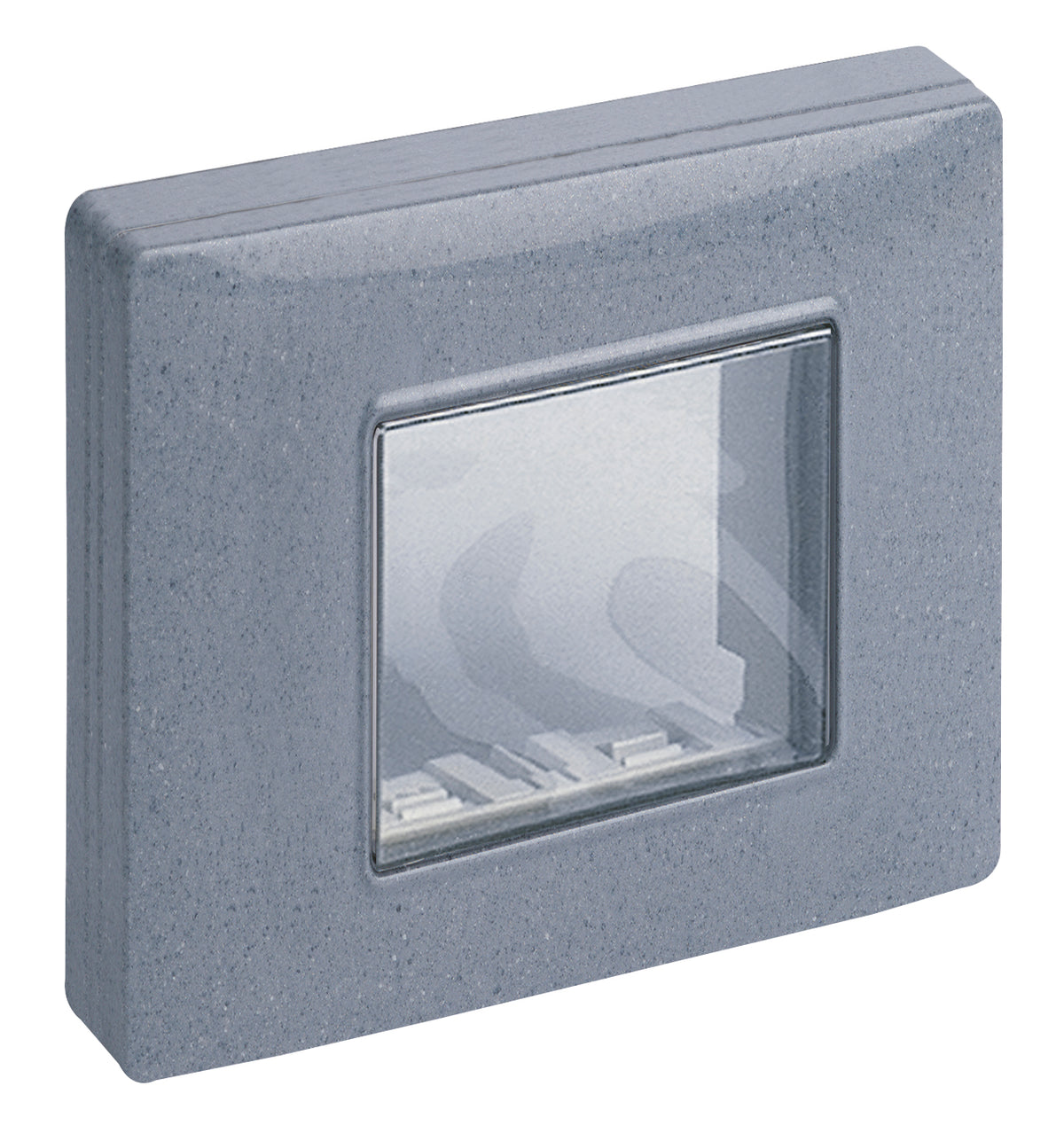Vimar 2-Module IP55 Cover Plate, For Eikon and Plana Series, With Screws, 60 mm Mounting Boxes