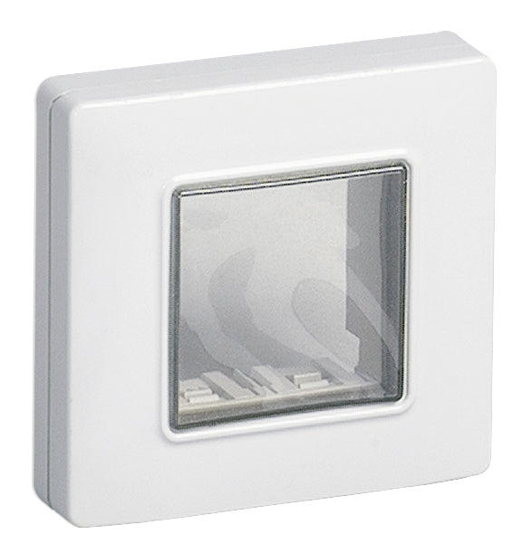 Vimar 2-Module IP55 Cover Plate, For Eikon and Plana Series, With Screws, 60 mm Mounting Boxes