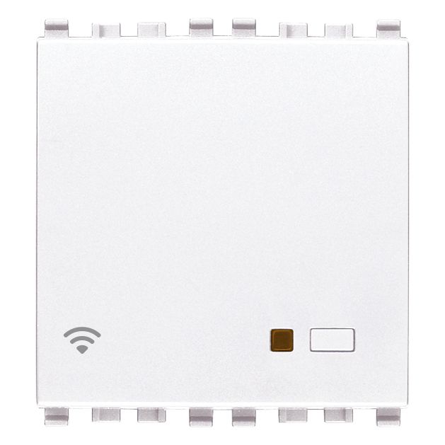 Vimar Eikon Wi-Fi Access Point, 230V, 2 Modules, 2 x 10/100 LAN, 2.4 GHz, IEEE 802.11 b/g/n