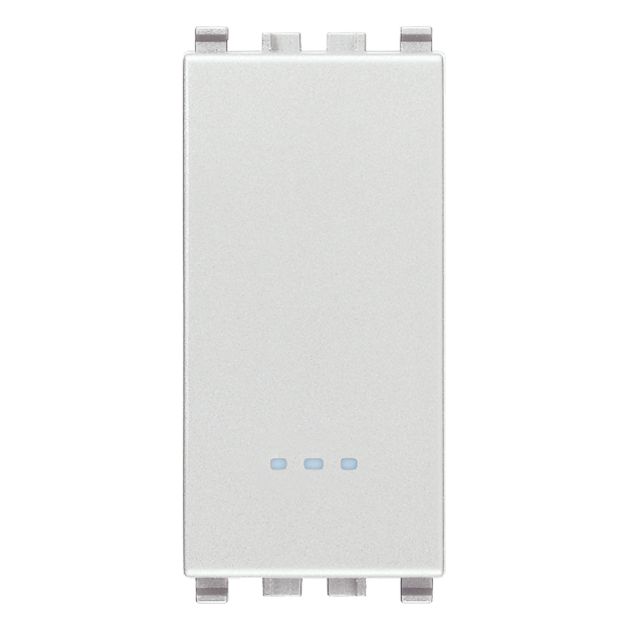 Vimar EIKON Touch Push Button, For Remote Control, 230V 50-60Hz, Flush-Mounted, 1-Module