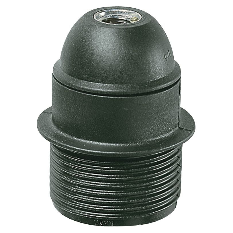 Vimar E27 Lampholder, Partially Threaded Skirt, Glass-Reinforced Polyester Resin
