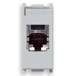 Vimar Plana Series RJ45 Cat5e Panduit Outlet, T568A/B, 8 Contacts