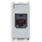 Vimar Plana Series RJ45 Cat5e Panduit Outlet, T568A/B, 8 Contacts
