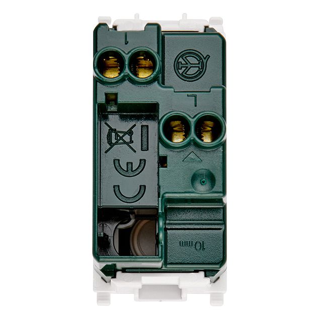 Vimar Plana 1P 16AX 1-Way Switch, 250V, IP40, Flush Mount
