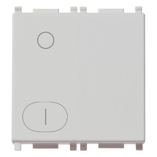 Vimar Plana 2P 1-Way Switch, 16AX, 250V, Lightable