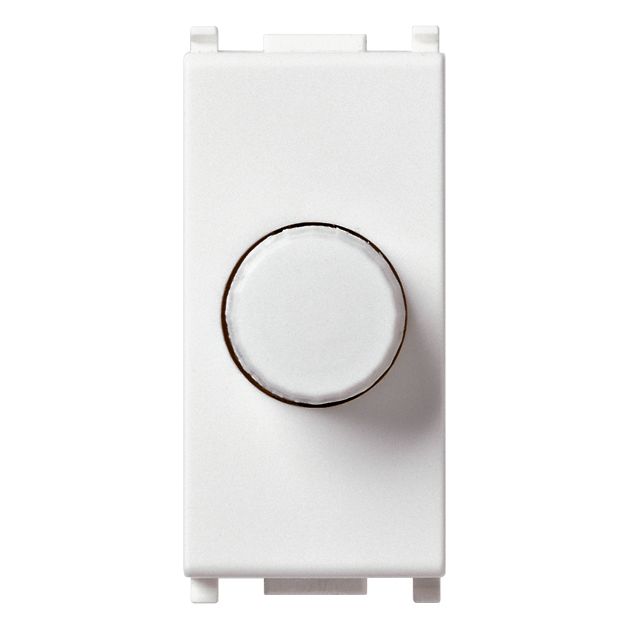 Vimar Dimmer, 230V, 100-500W, for Incandescent Lamps, Rotary Control