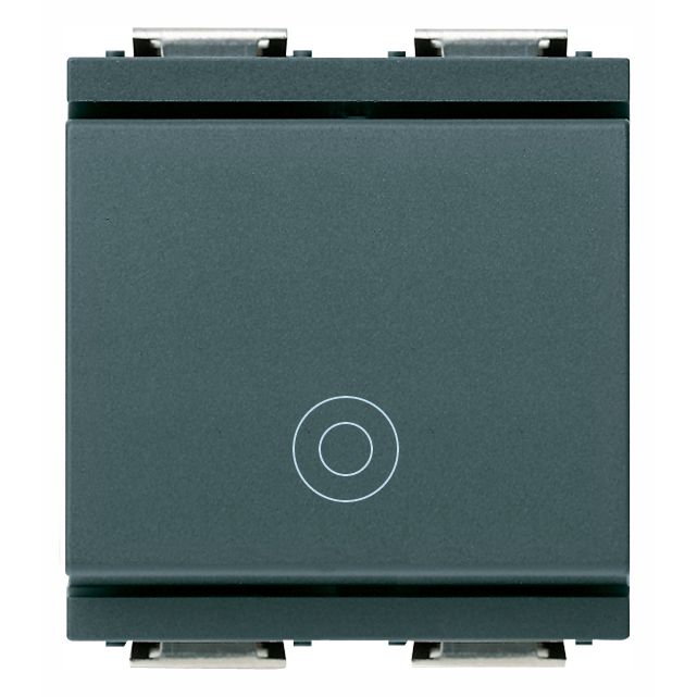 Vimar IDEA Series General Symbol Push Button, 1P NO, 10A, 250V, IP40