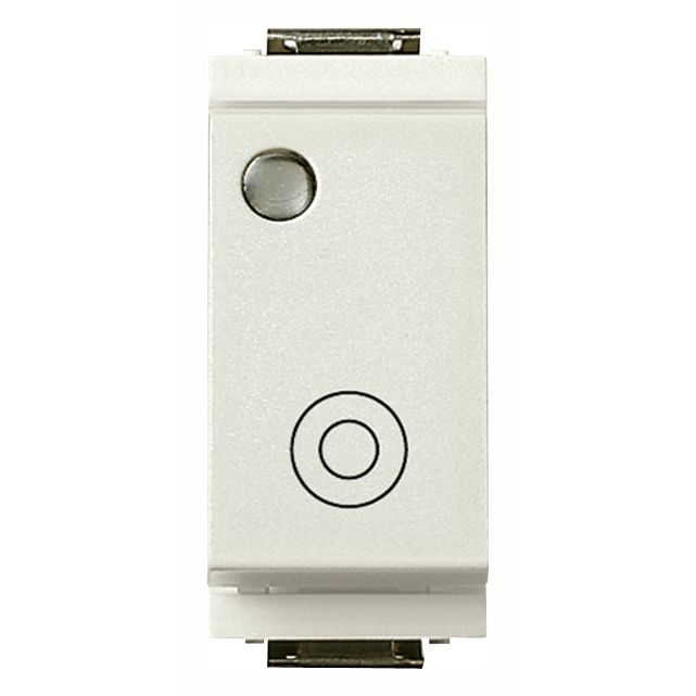 Vimar IDEA Series General Symbol Push Button, 1P NO, 10A, 250V, IP40