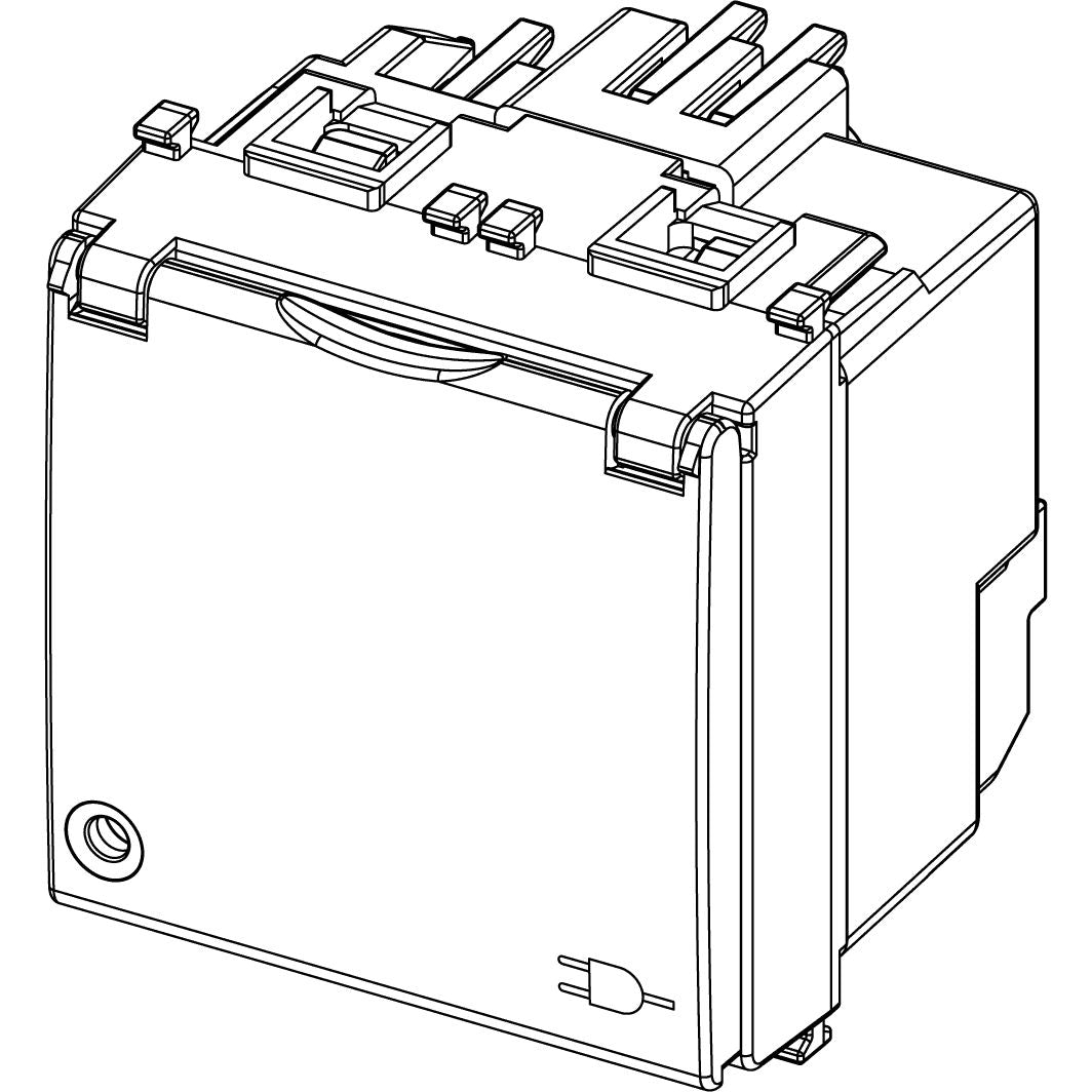 Vimar Plana 2P+E French SICURY Socket Outlet, 16A, 250V, IP20