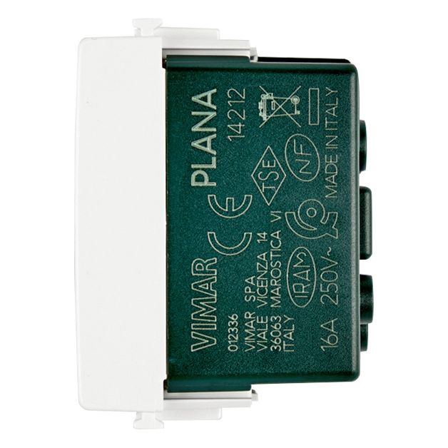 Vimar Plana 2P+E French SICURY Socket Outlet, 16A, 250V, IP20