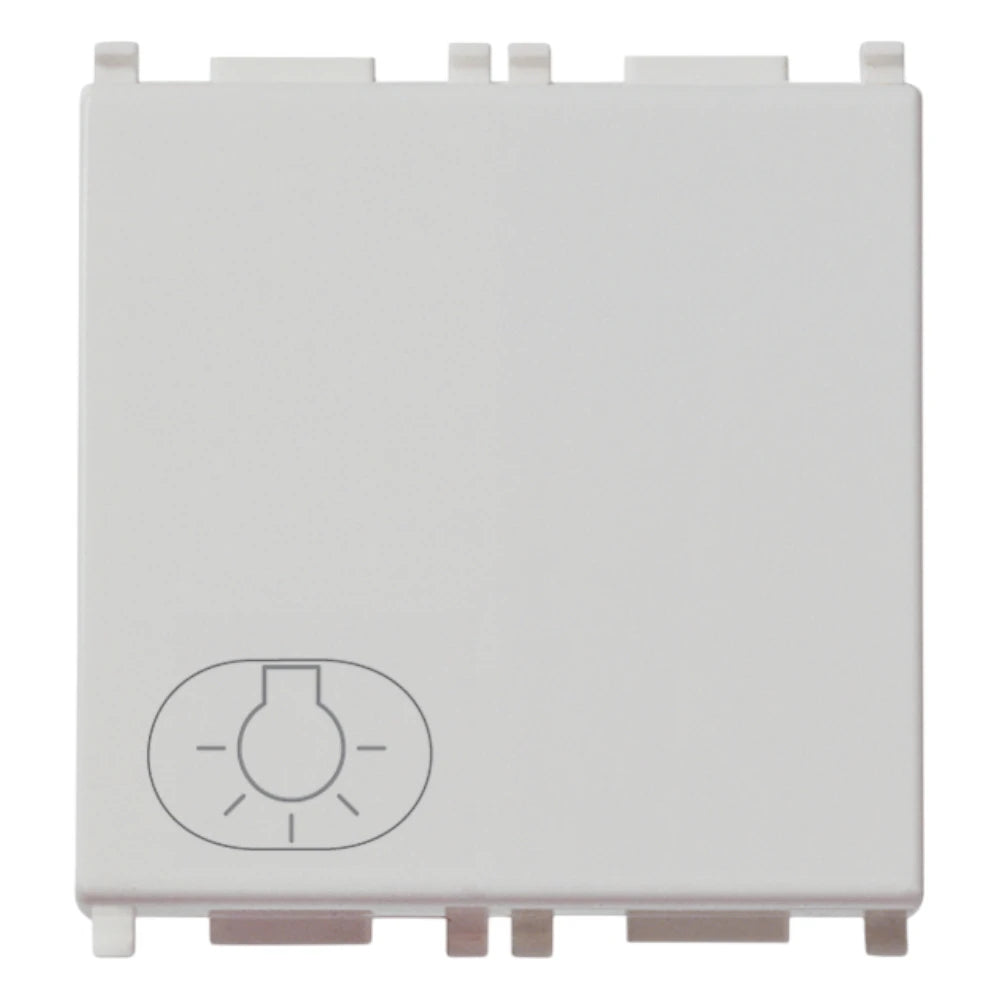 Vimar Plana 1P NO 10A Push Button, 250V, Lightable, IP40