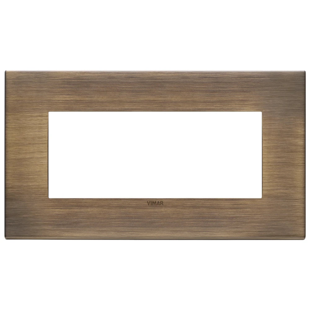 Vimar EIKON 5-Module British Standard Cover Plate, 159.3 x 90 mm, Clamp Mounting
