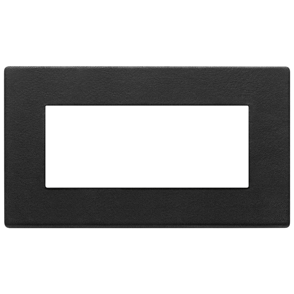 Vimar EIKON 5-Module British Standard Cover Plate, 159.3 x 90 mm, Clamp Mounting